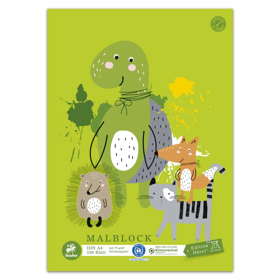 malblock, kid-friendly, kinderkunst, grüner_hintergrund, tiere