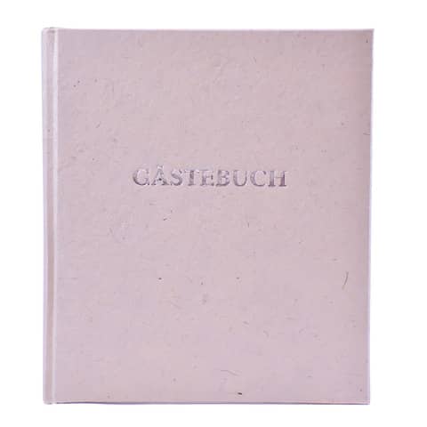 Gästebuch NepaLokta, 21x24cm, creme NEPALOKTA 848C