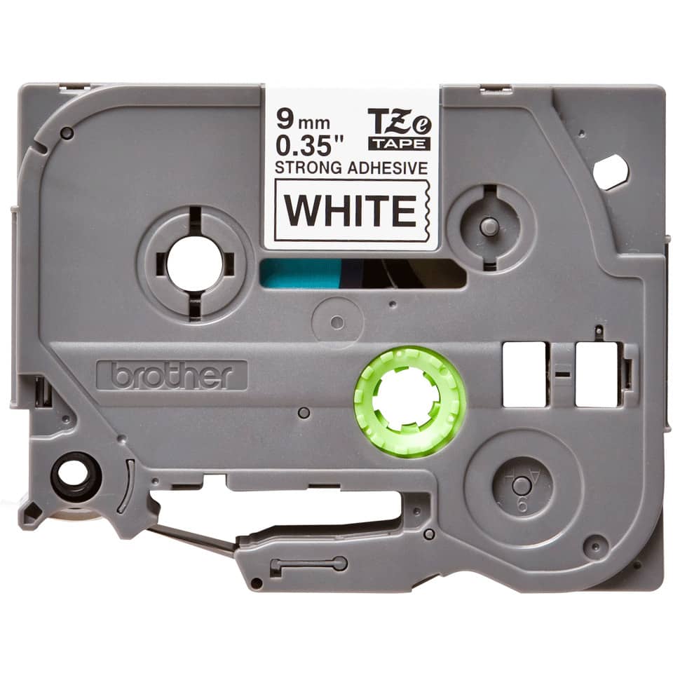 Kassette, Tape, 9mm, White, Brother