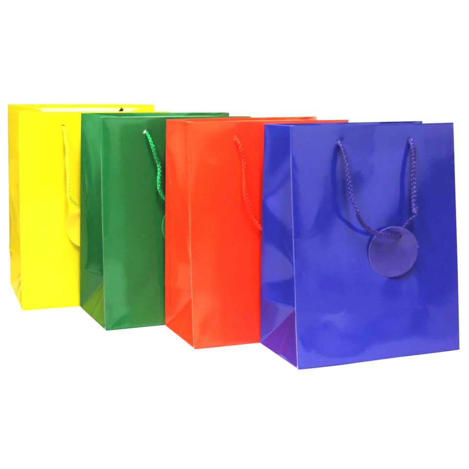 Geschenkbeutel, Papiertragetasche, Farbenfrohes Set, Handgefertigt?, Kleidung Accessoire?