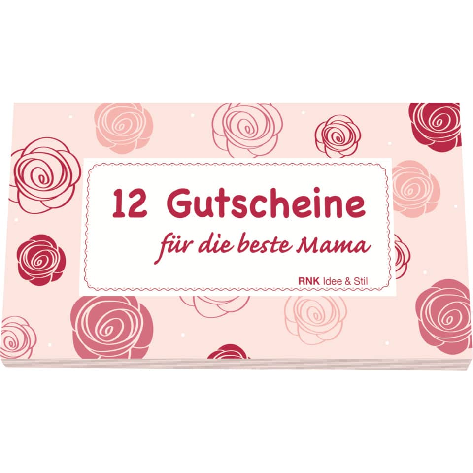 Gutschein, Geschenkgutschein, Gutscheine, Mamapaket, Rosen Muster