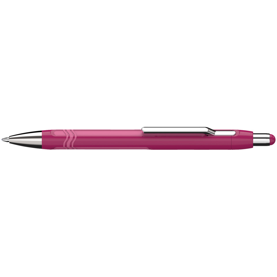 Stift, Kugelschreiber, Kugelstift, Pink, Metallclip
