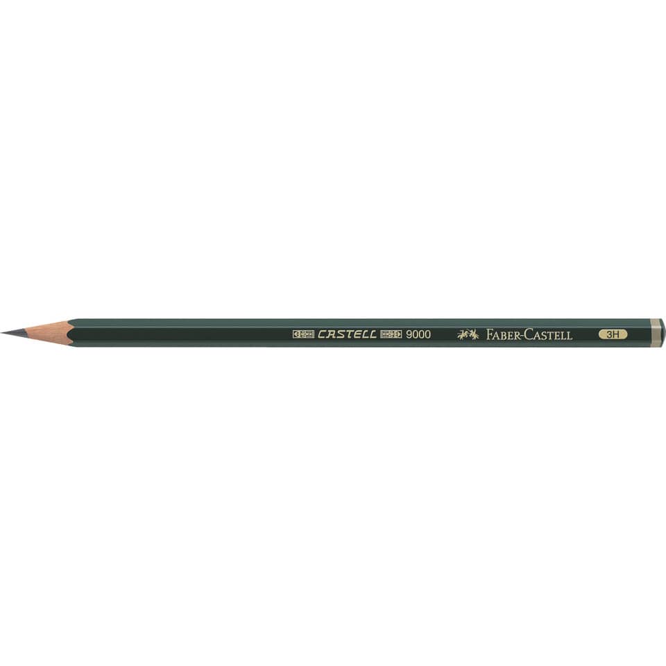 Bleistift, Graphitbleistift, Runder Griff, Holzbleistift, 3H