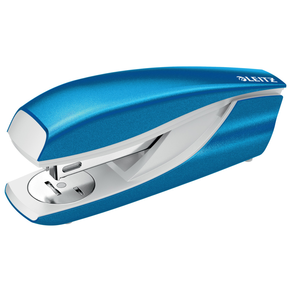 Heftgerät, Stapelklammer, Bürobedarf, Blau, Schreibtischgerät, Stapelstapler, Stapelgerät, Blaue Haartung, Haftmechanismus, Metallboden