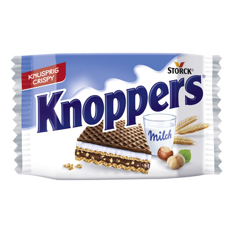 Milch-Haselnuss-Schnitten, 24x25g KNOPPERS 112847