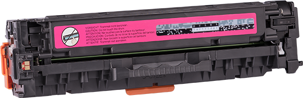 Tonerpatrone, Druckerpatrone, Magenta-Aufkleber, Kunststoffgehäuse, Rolodex-Steckverbinder