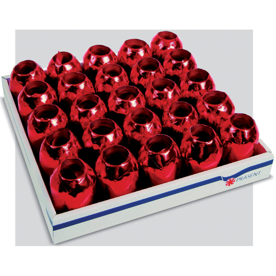 Weihnachts-Eiknäuel metallic XXL, 10mmx30m, rot PRÄSENT 412-609