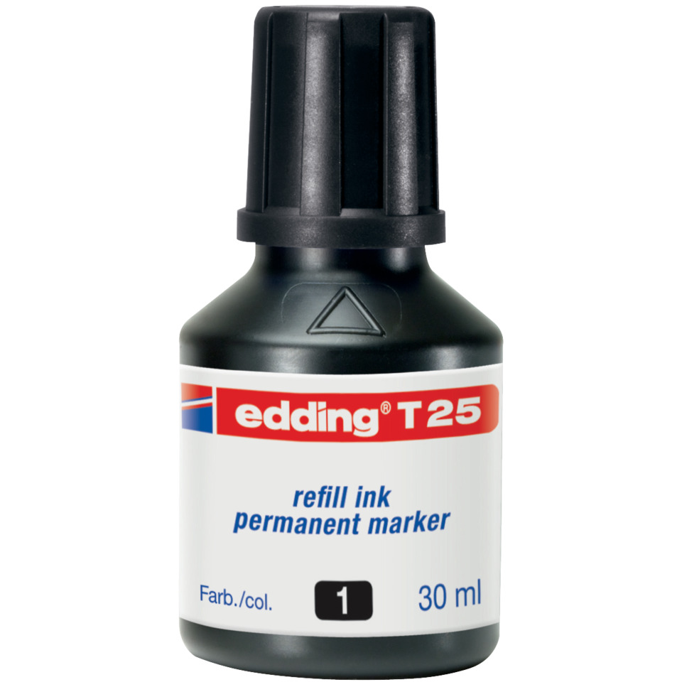 Nachfülltinte Permanentmarker, 30ml, schwarz EDDING 4-T25001