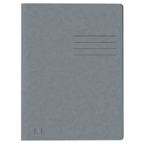 Schnellhefter Top File+, A4, Karton, grau OXFORD 400116204