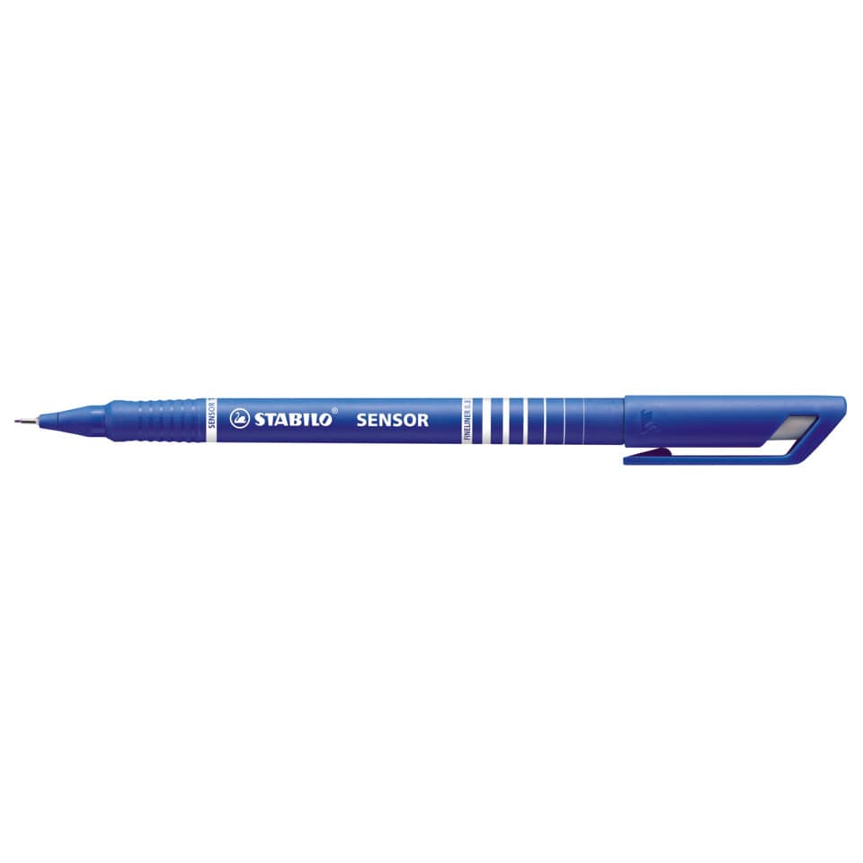 Kugelschreiber, Kuli, Schauber-Sensor, Blau, Hochwertig