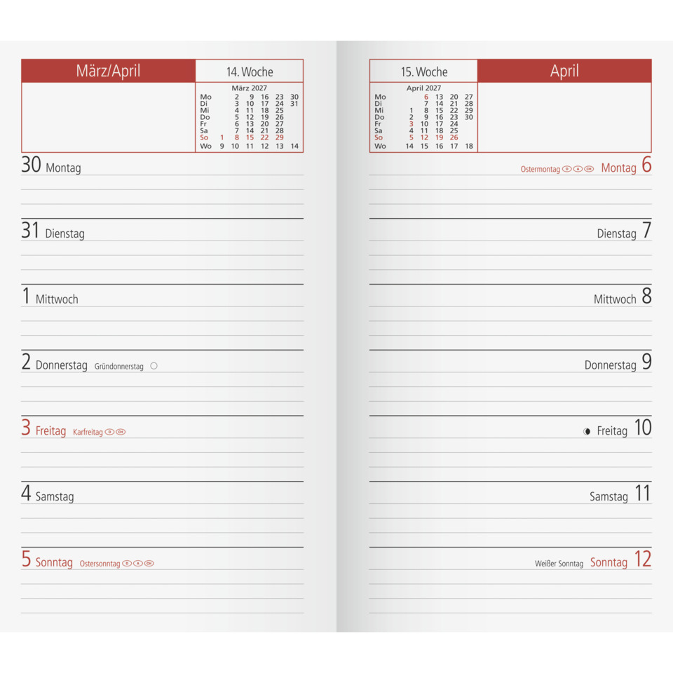 Kalender, Wandkalender, Monatskalender, Woche, Datum