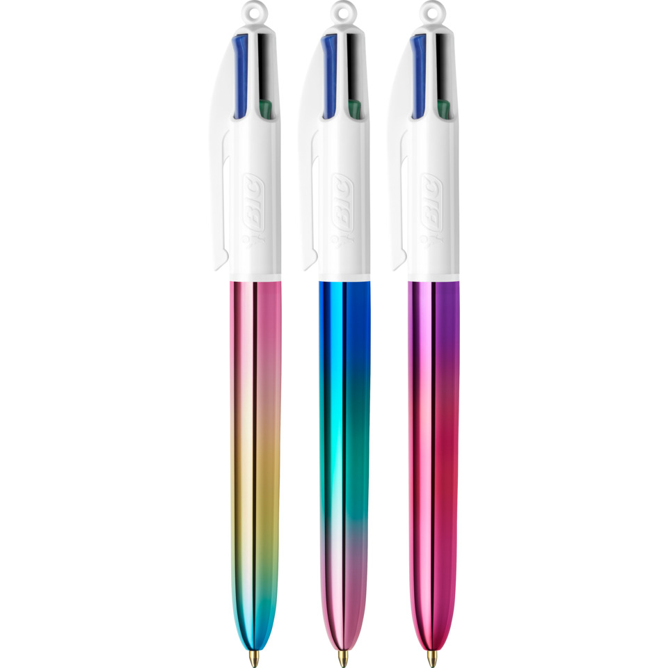 Kugelschreiber, Gelschreiber, Multicolor, Kappe, Schreibgerät