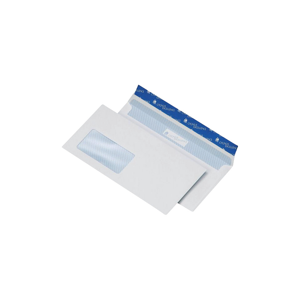 envelope, weiß, faltenlos, glänzend, mailing