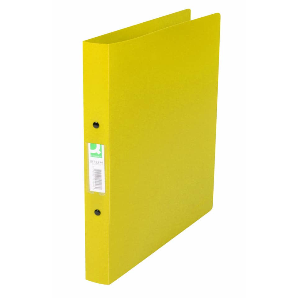 ordner, ringbinder, gelb, büro, etikett