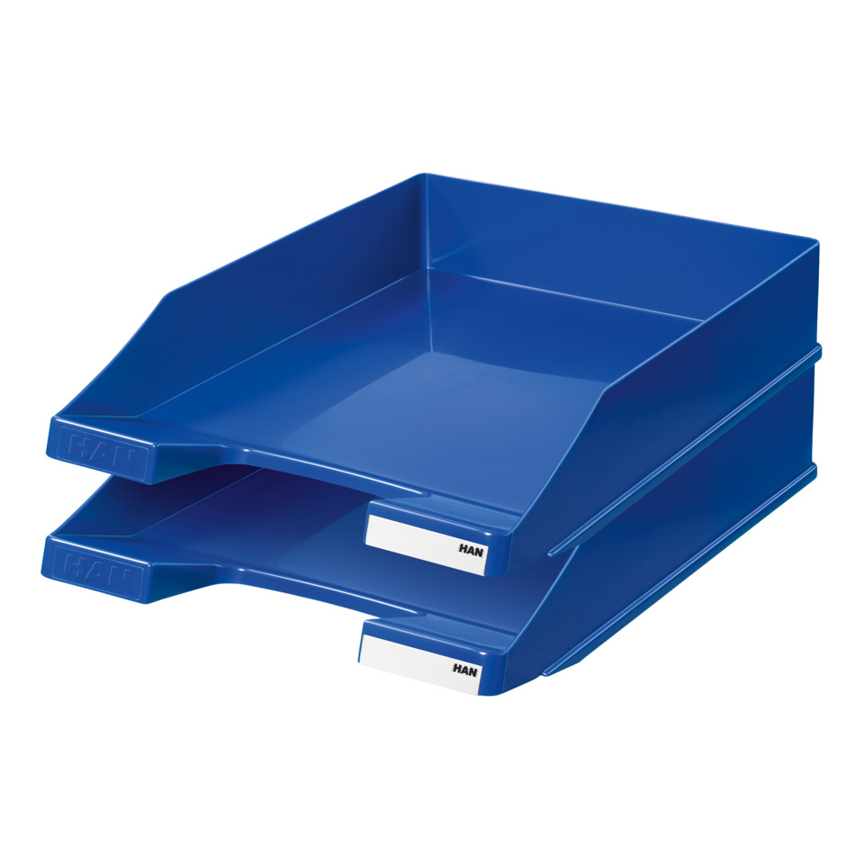 Ablage, Ablagesystem, Schublade, Blau, Ordnerablage