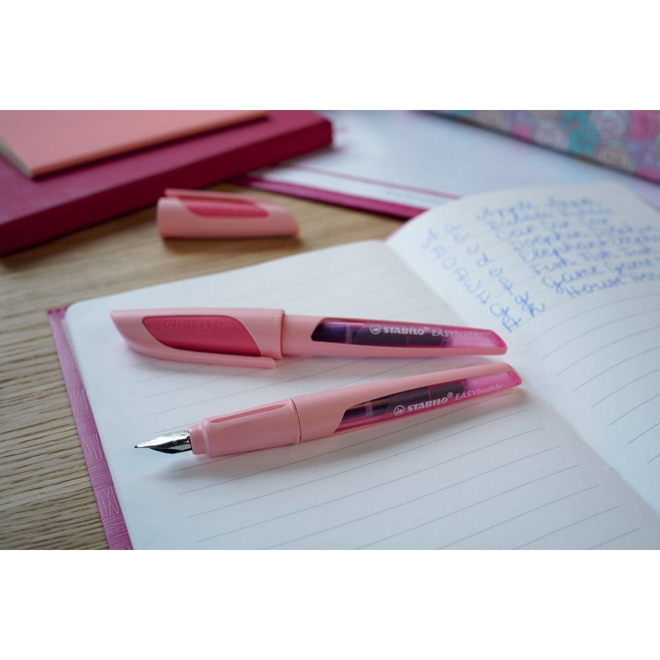 Federhalter, Kugelschreiber, Rosa, Tintenroller, Notizbuch,  roller pen, pink pen, notebook accessory, gel pen, reading notebook