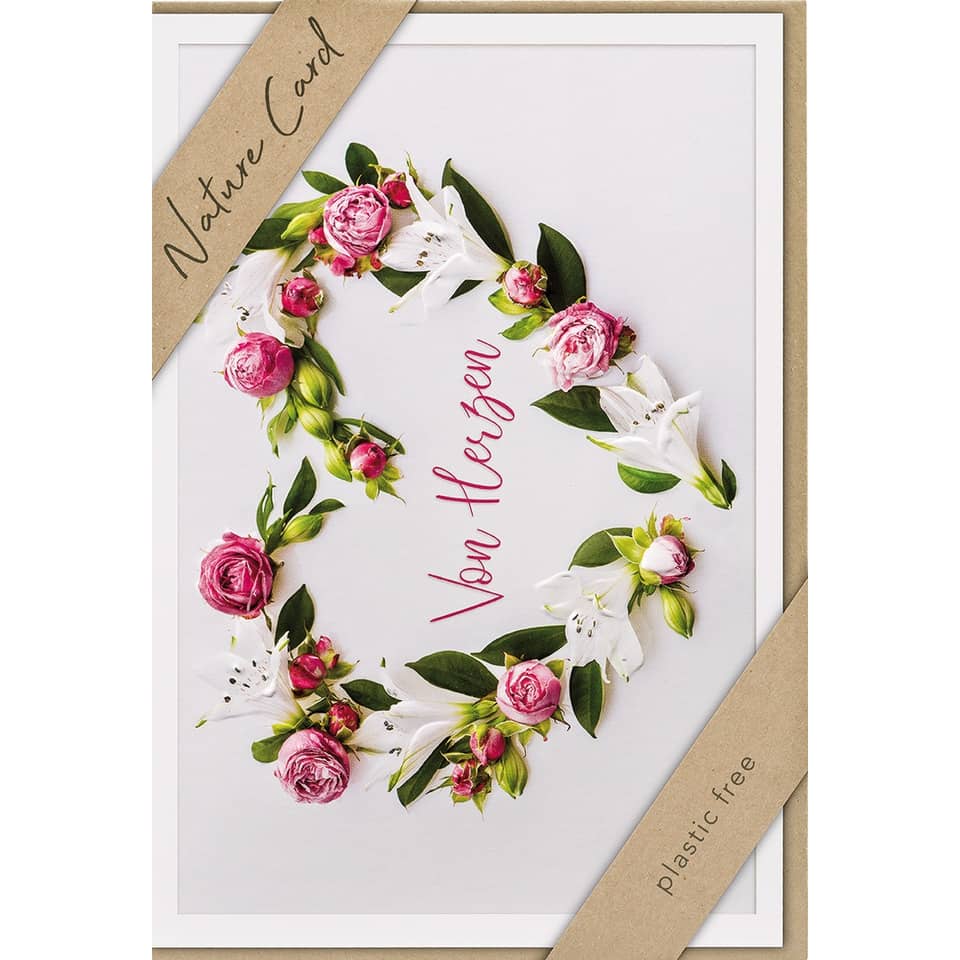 Briefumschlag, Grußkarte, Post, Pflanze, Rose