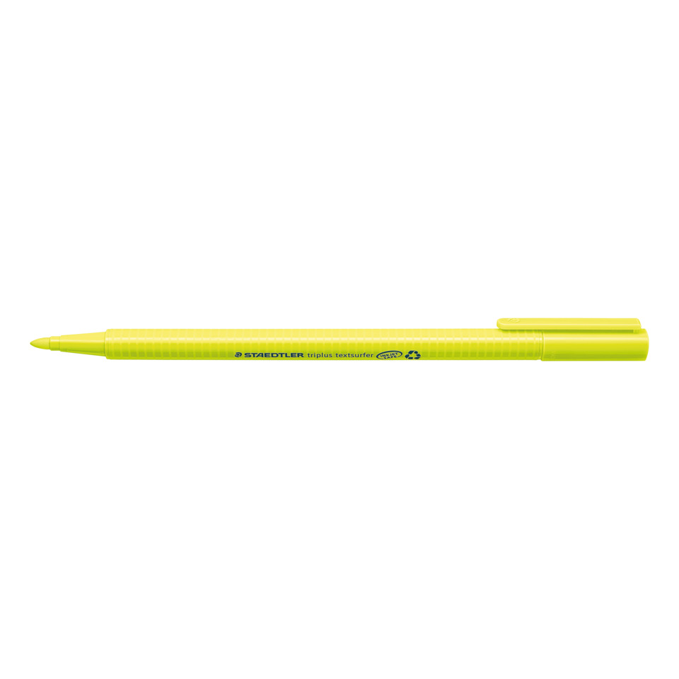 Textmarker, Highlighter, Marker, Neon gelb, Kunststoffkörper