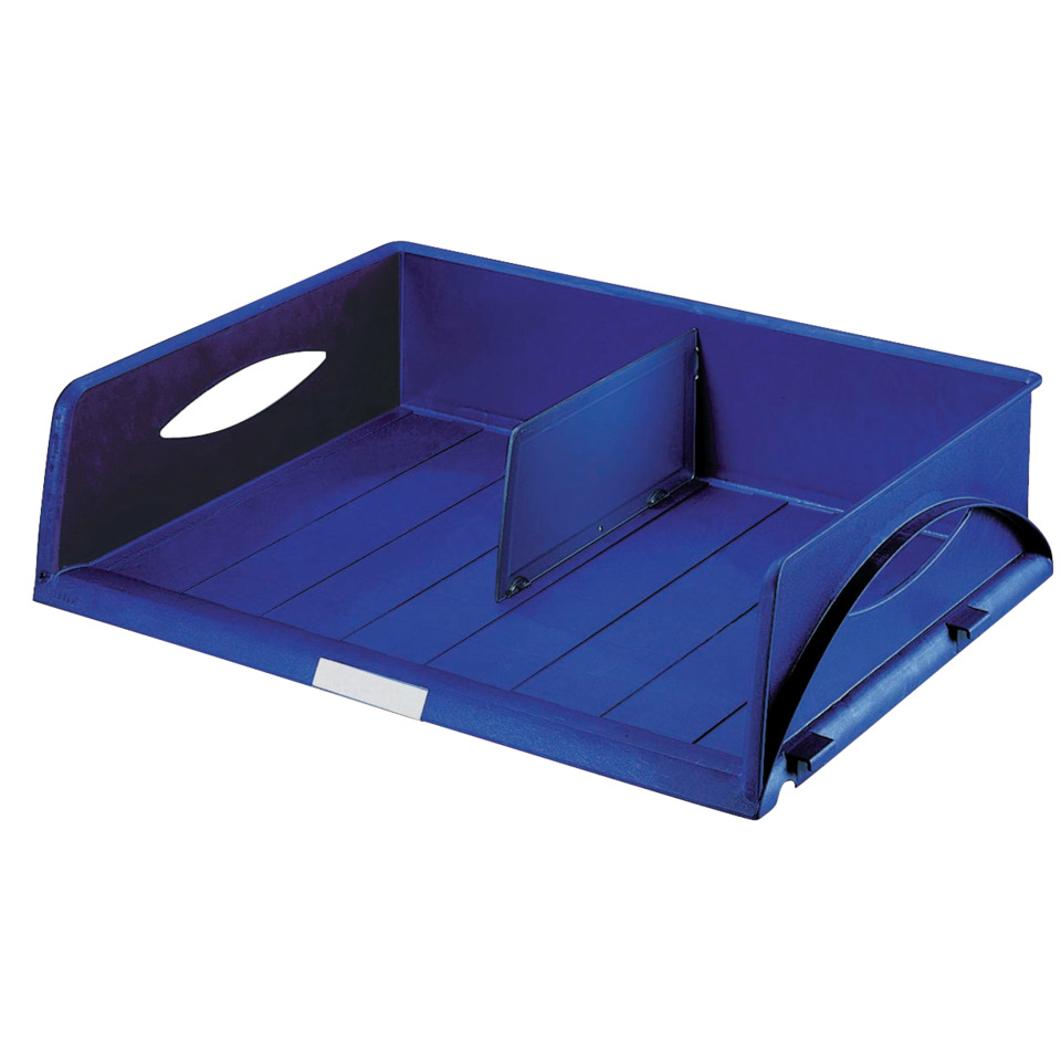 Ablagebox, Präsentationskorb, Organizer, Ablageeinsatz, Blau