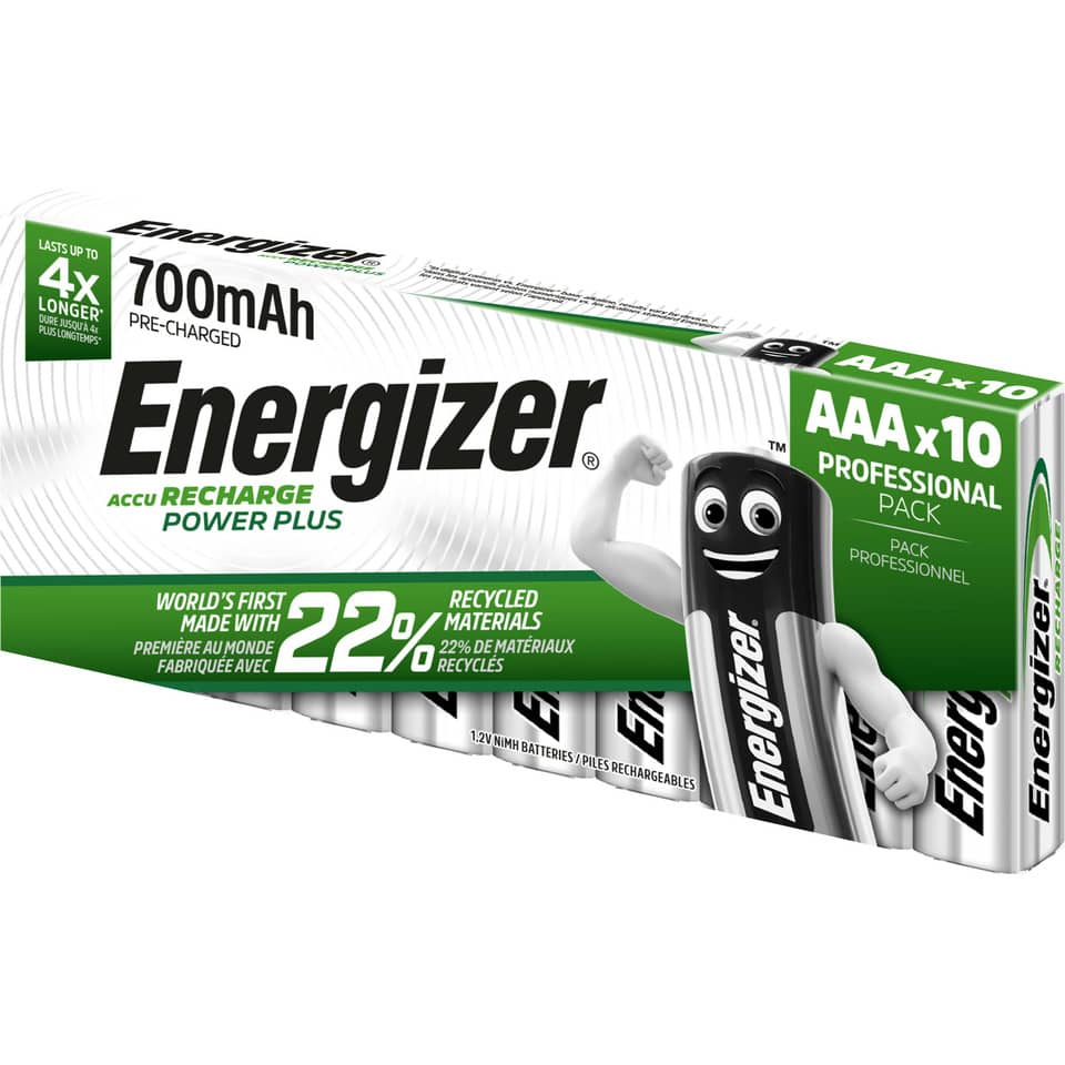 AA Batterien, Energetzer, 700mAh, Aufladbare, Packung 10