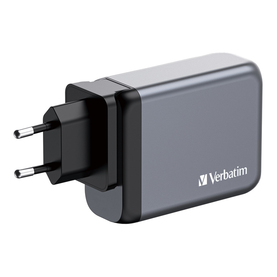 Ladegerät, Wandladegerät, USB-C Adapter, EU-Stecker, Verbatim
