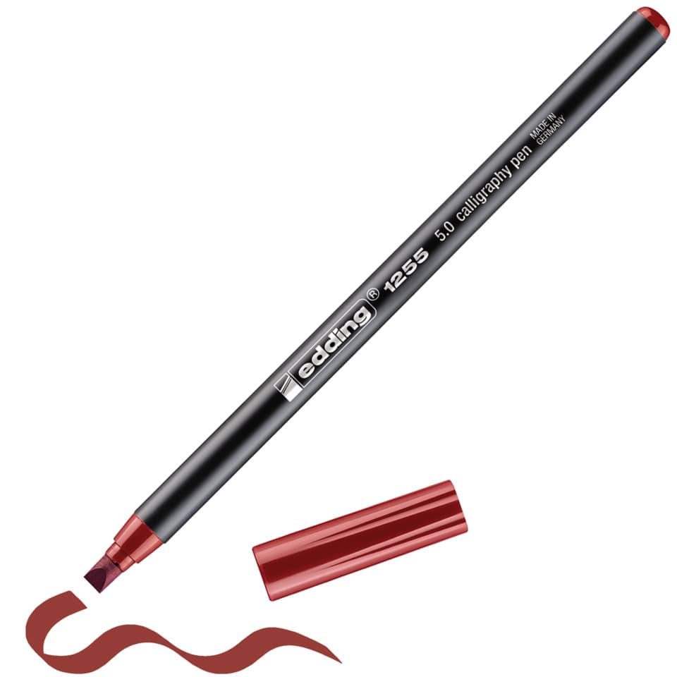 Kalligraphie-Feder, Lipliner, Stift, Roter Lipliner, Make-up-Zeichentool