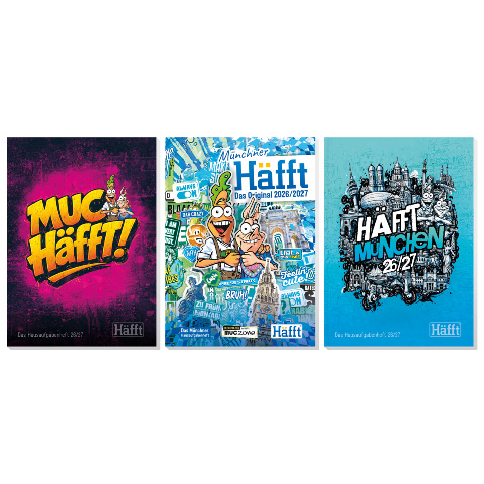 Häfft Magazin, Comic Stil, Münchner Hefte, Häfft Heft, Cartoon Cover