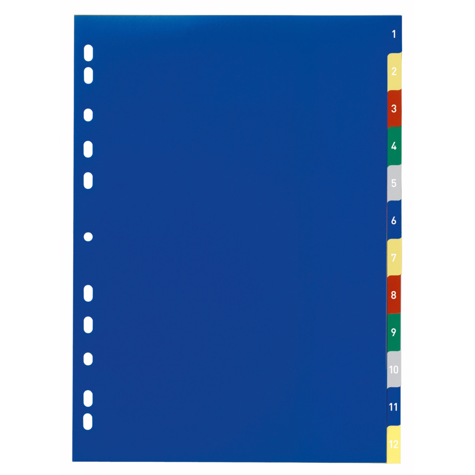 acrylic binder, blauer Ordner, Registerkarten,  Ringbindung, Trennblätter, Ordner, Klarschnittfolie, Trennblätter, Ordnerblätter, Bindefach