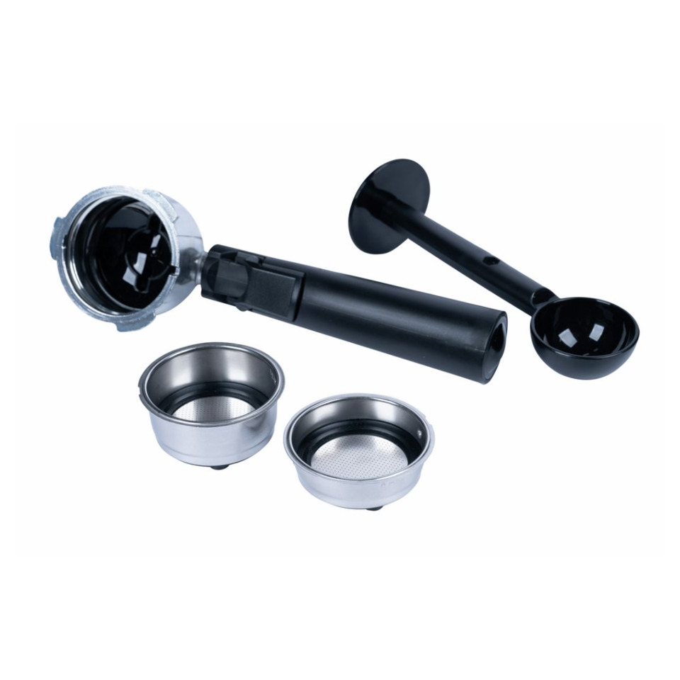 Espressozubehör, Portionskaffee, Kaffeefilter, Siebträger, Messlöffel