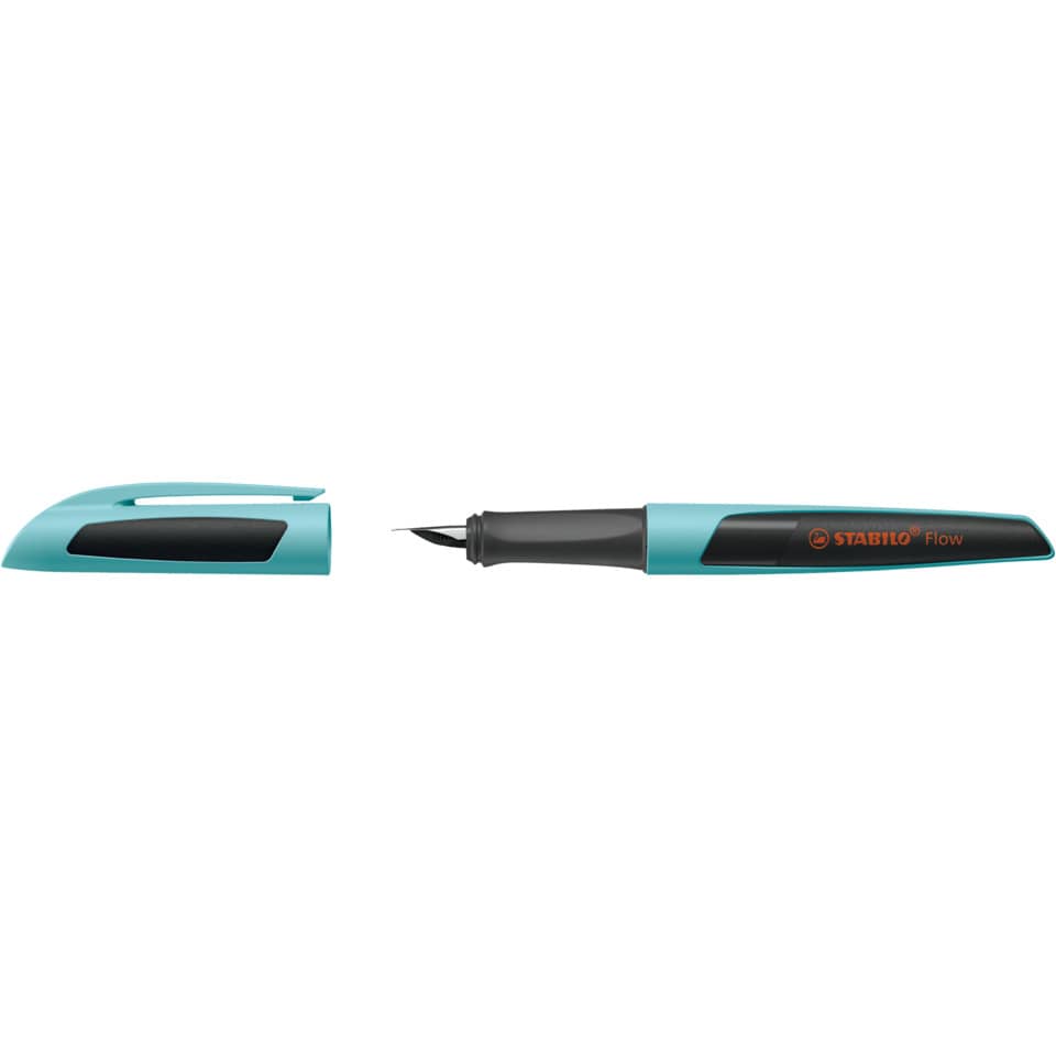 Fountain pen, Nib, Turquoise, Cap, Twist cap