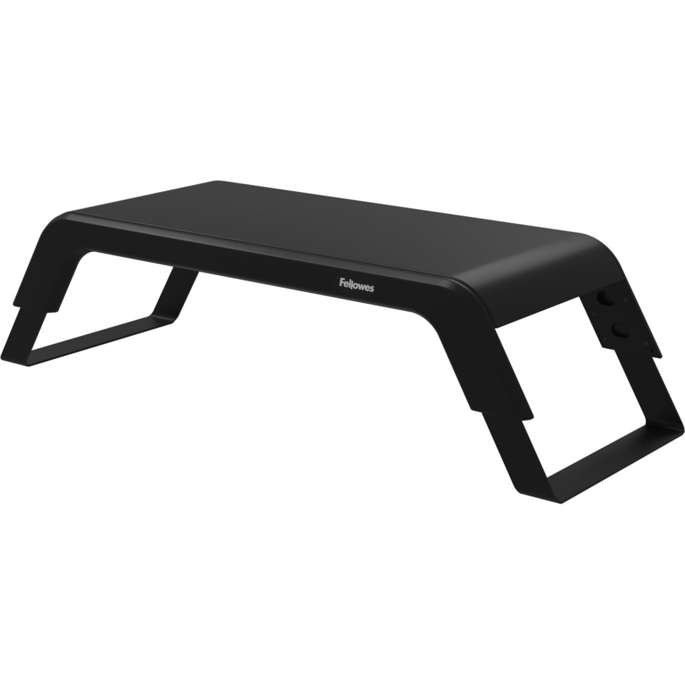 Monitorständer, ergonomischer Ständer, Stütze für Monitor, schwarz, höhenverstellbar
