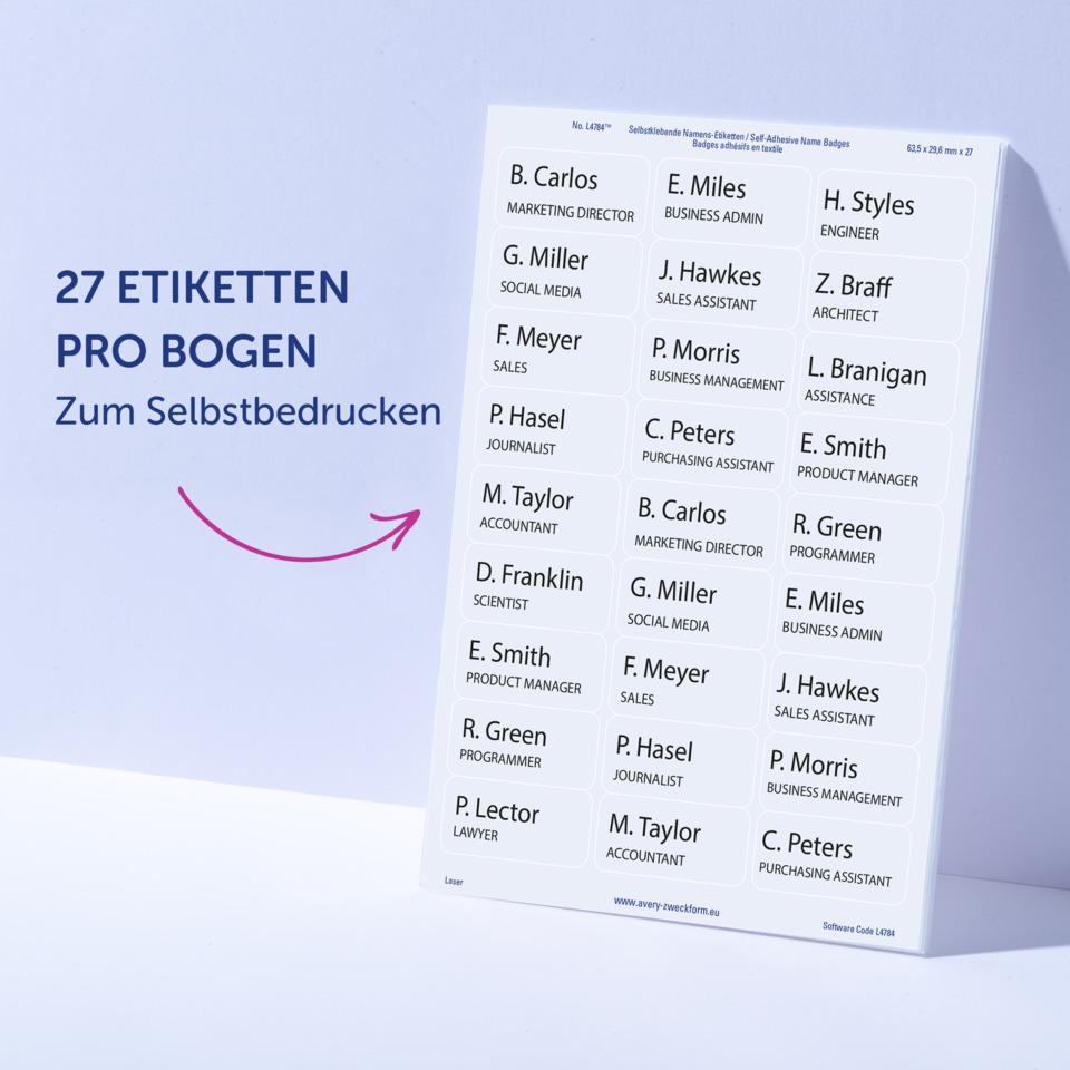 etiketten, selbstbedrucken, poster, layout, listing
