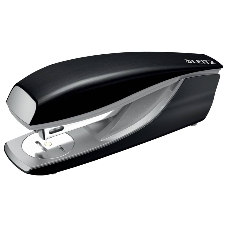 Heftgerät NeXXt Style, 30 Blatt, Einlegetiefe 65 mm, satin schwarz LEITZ 5562-00-94