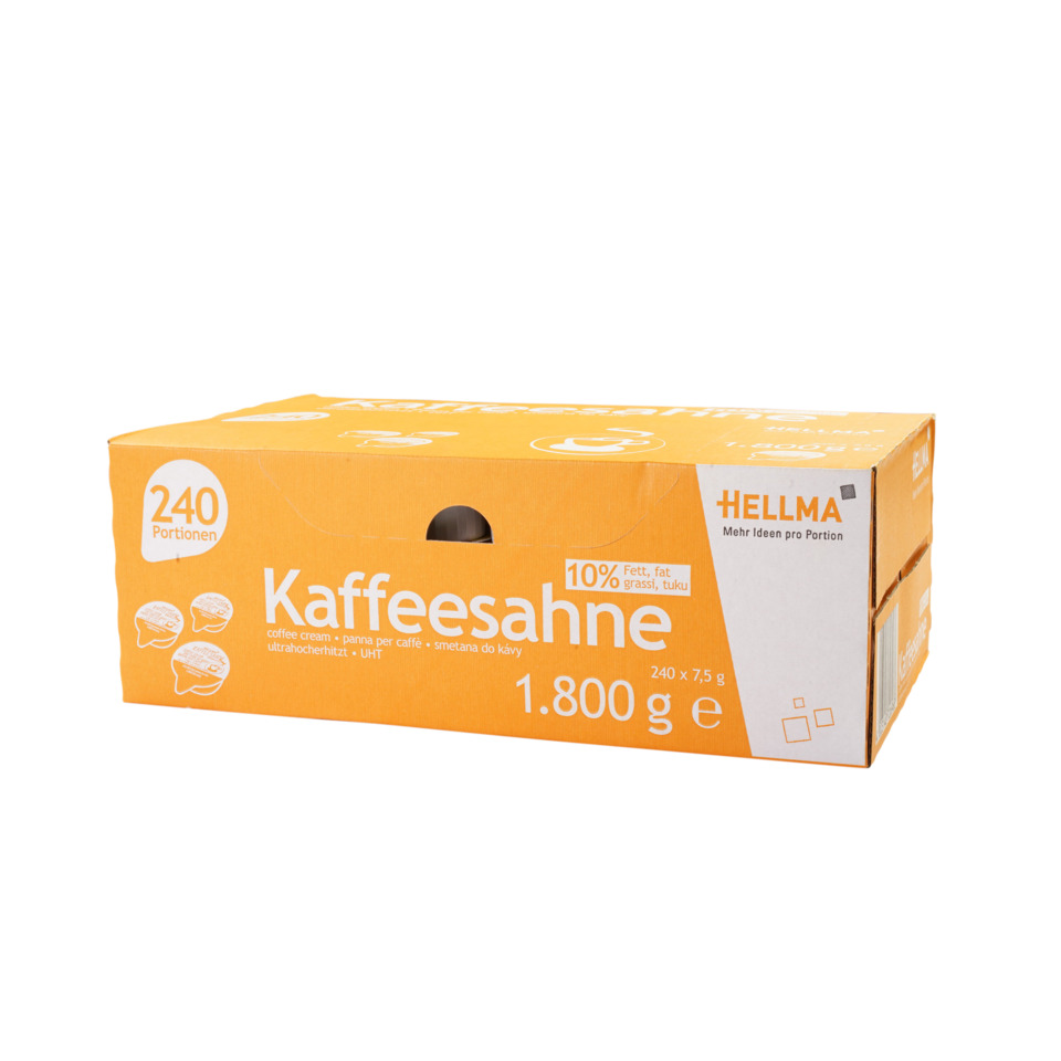 Kaffeesahne, Sahne, Milchprodukt, 1.800 g, Orange Box