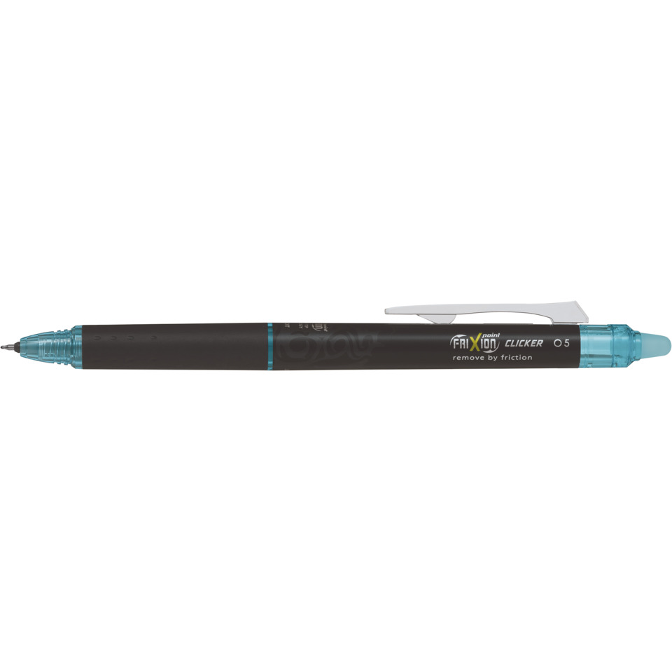 Kunststoffstift, Kalligraﬁstift, Tintenroller, Grau-schwarz, Kugelstift mit Clip