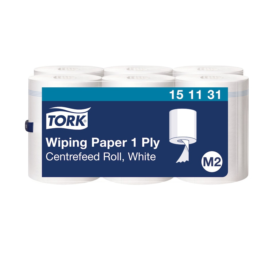 Wiping paper, Rolled paper, White, Papierrolle, Zentrifed