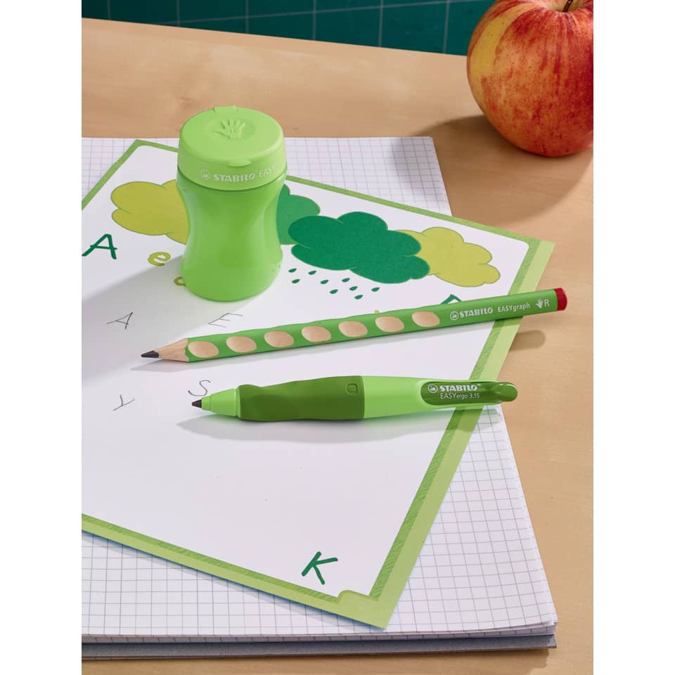 Kinderset, Grün, Schreibset, Stift, Bleistift