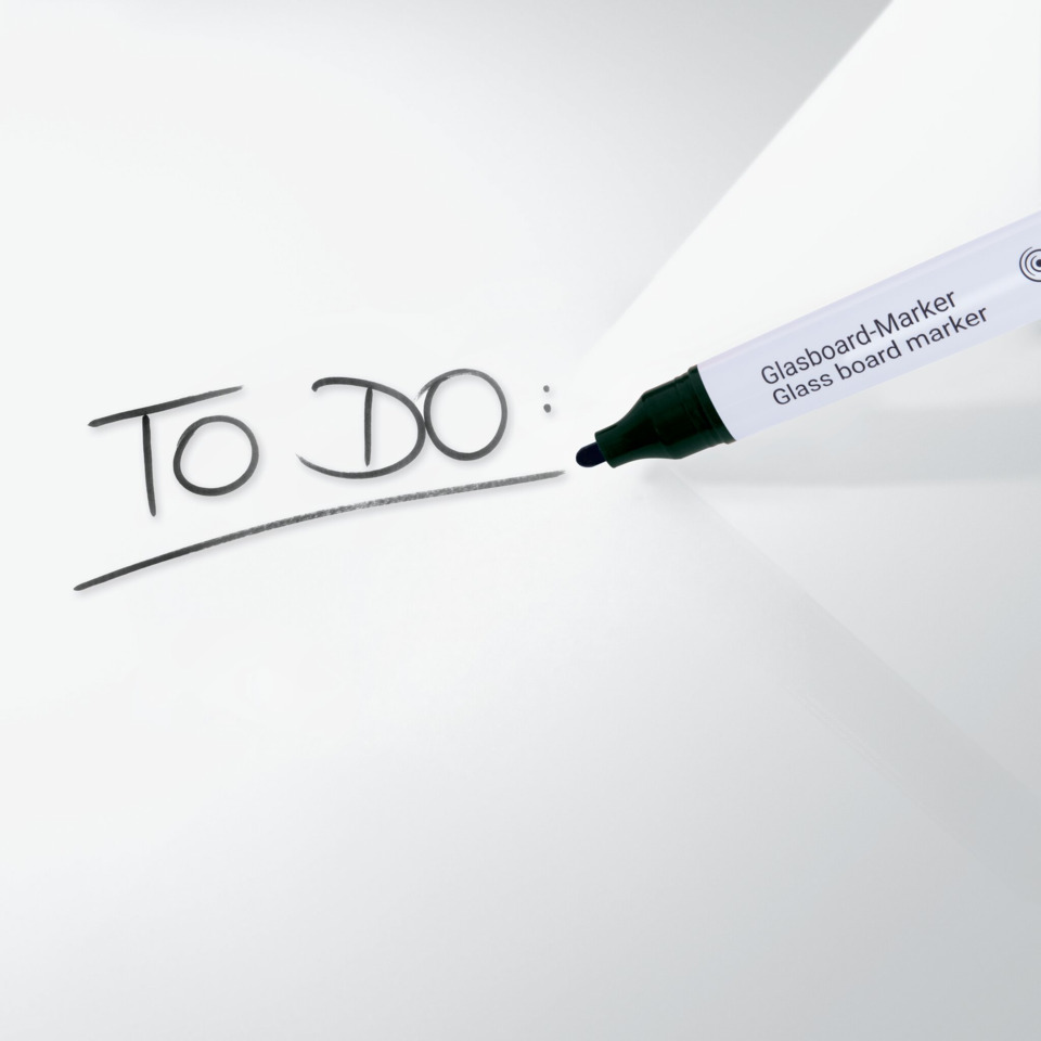 To-Do-Liste, Marker, Glasboard-Marker, Whiteboard-Marker, Korrigierbar