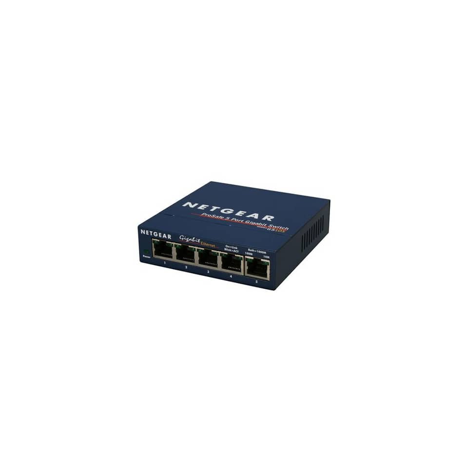 Netgear-Schalter, Ethernet-Switch, 5-Port-Schalter, LAN-Switch, Netzwerk-Switch