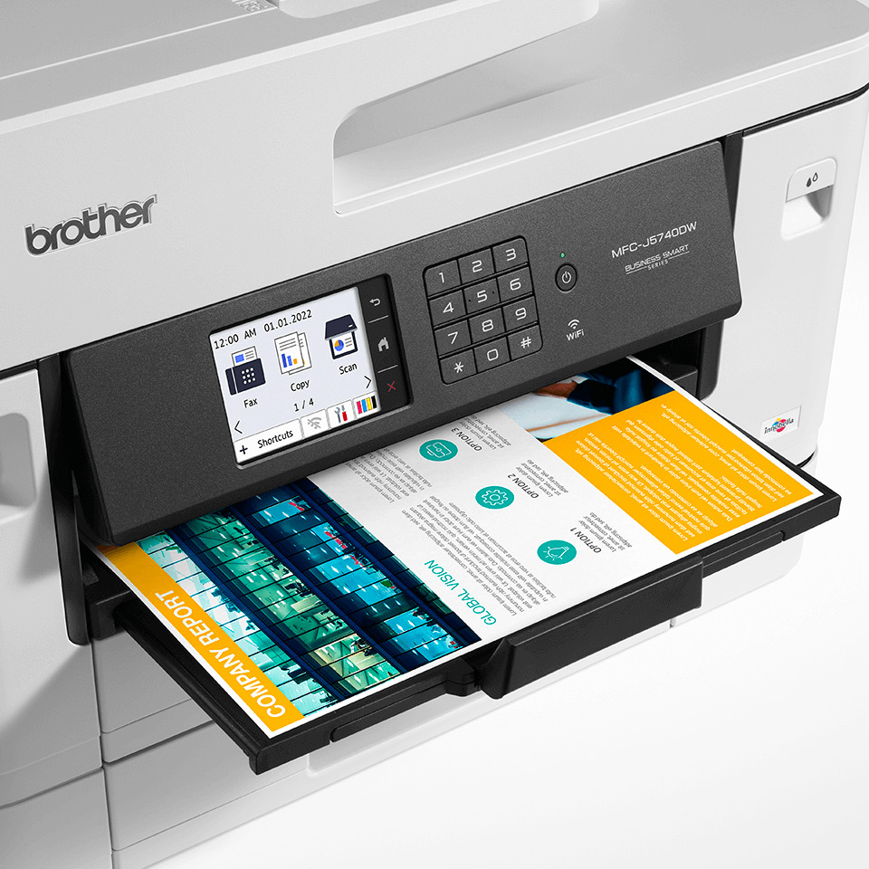 Drucker, Tintenstrahldrucker, All-in-One, Kassette, Bedienfeld