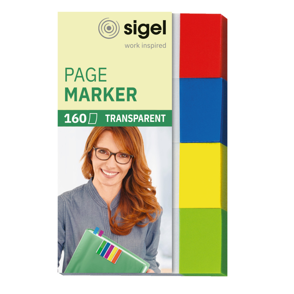 Seitenmarker, Transparent, Stiftmarker, Notizzettel, Block-Organizer