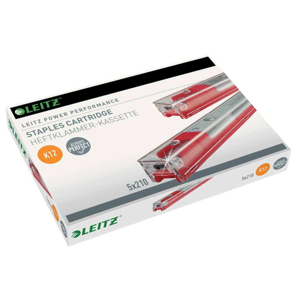 Staple Cartridges, Heftklammern, K12, Rot, 5x210