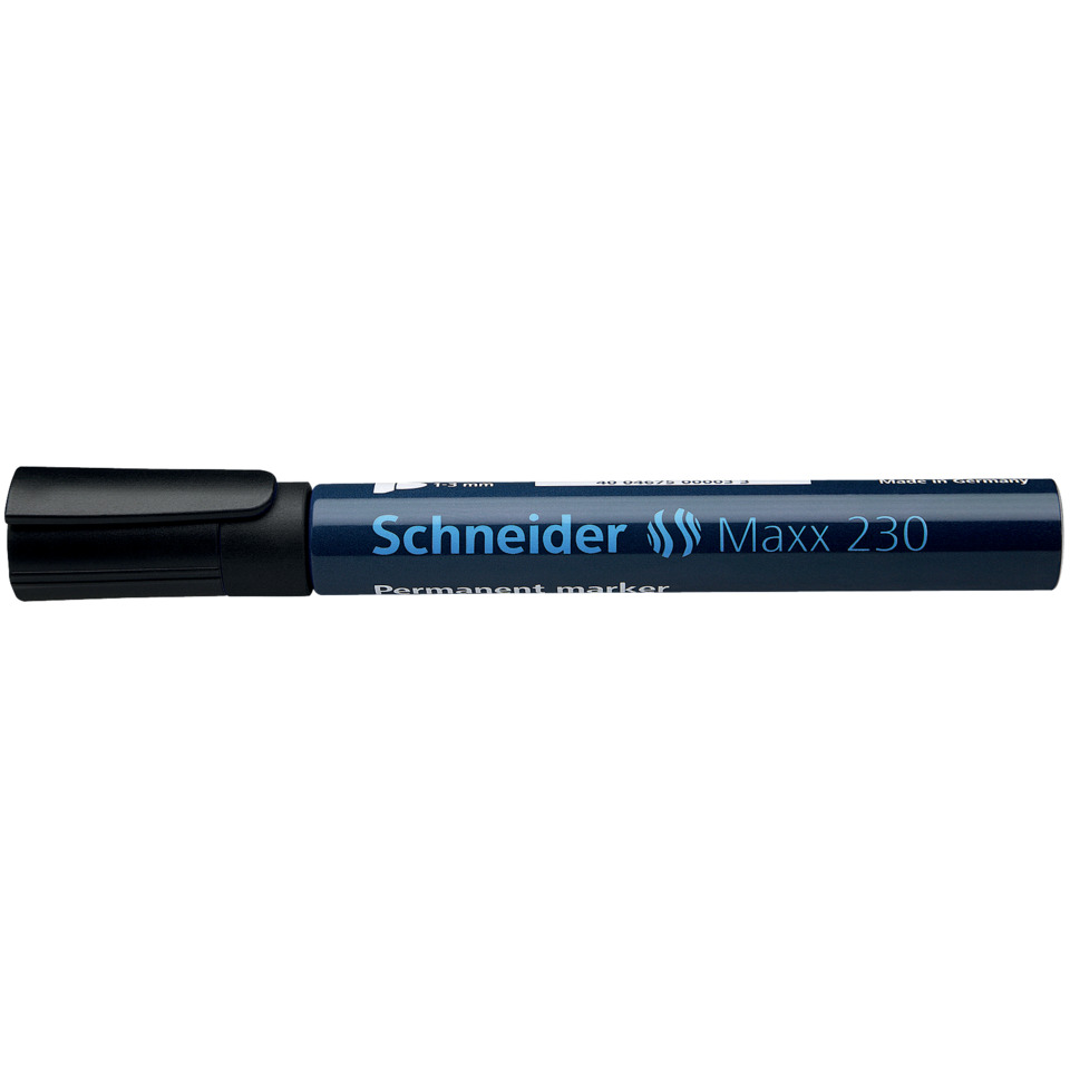 Permanentmarker, Markerstift, Blau-Tinte, Filzstift, Schneider