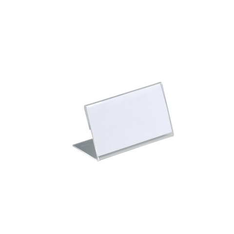 Tischschild, 52 x 150 mm, 10 Stück, transparent DURABLE 8055 19
