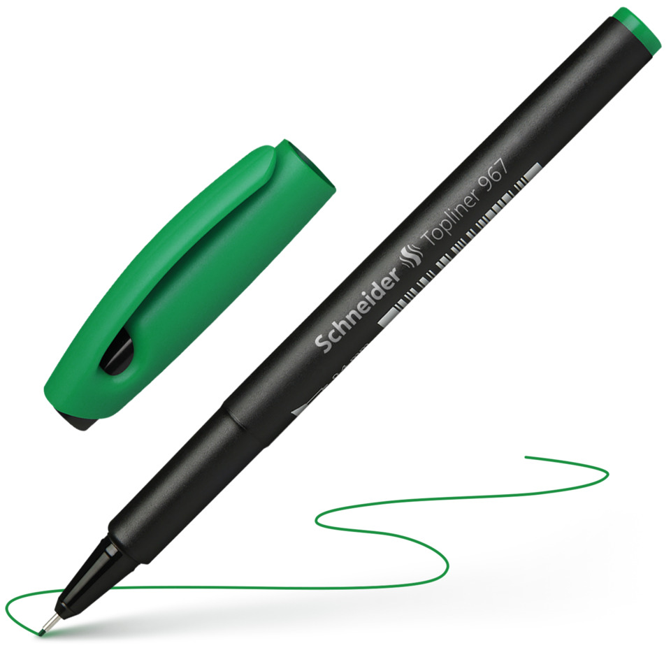 Marker, Stift, Filzstift, Zeichenstift, Grün