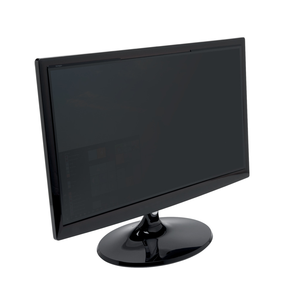 monitor, lcd, schwarz, flach, bildschirm