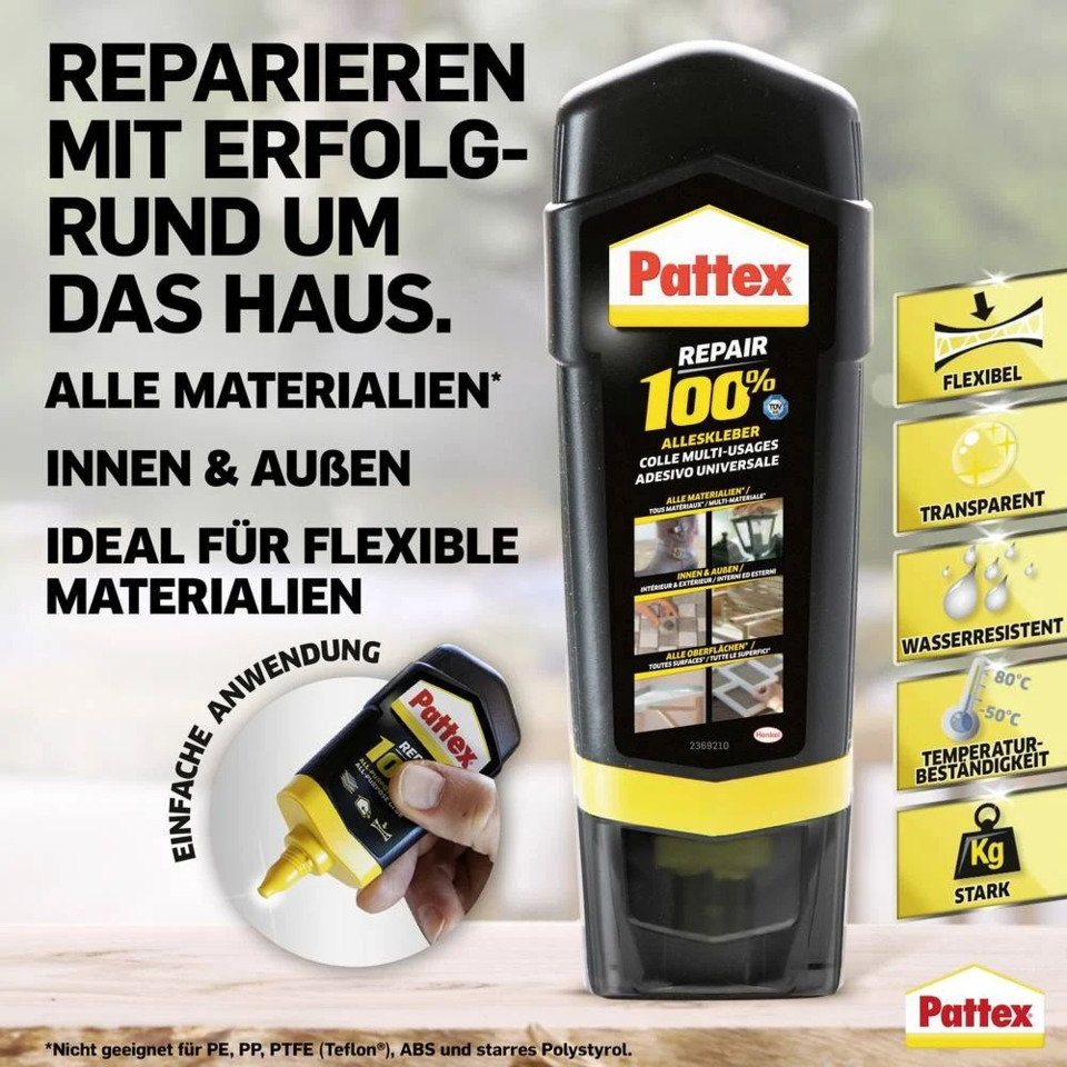 Klebemittel, Klebstoff, Pattex, Flasche, Transparant