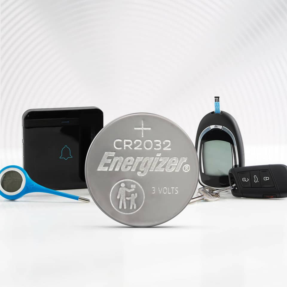 Batteriezelle, CR2032, Knopfzelle, Batterie, Gadgets