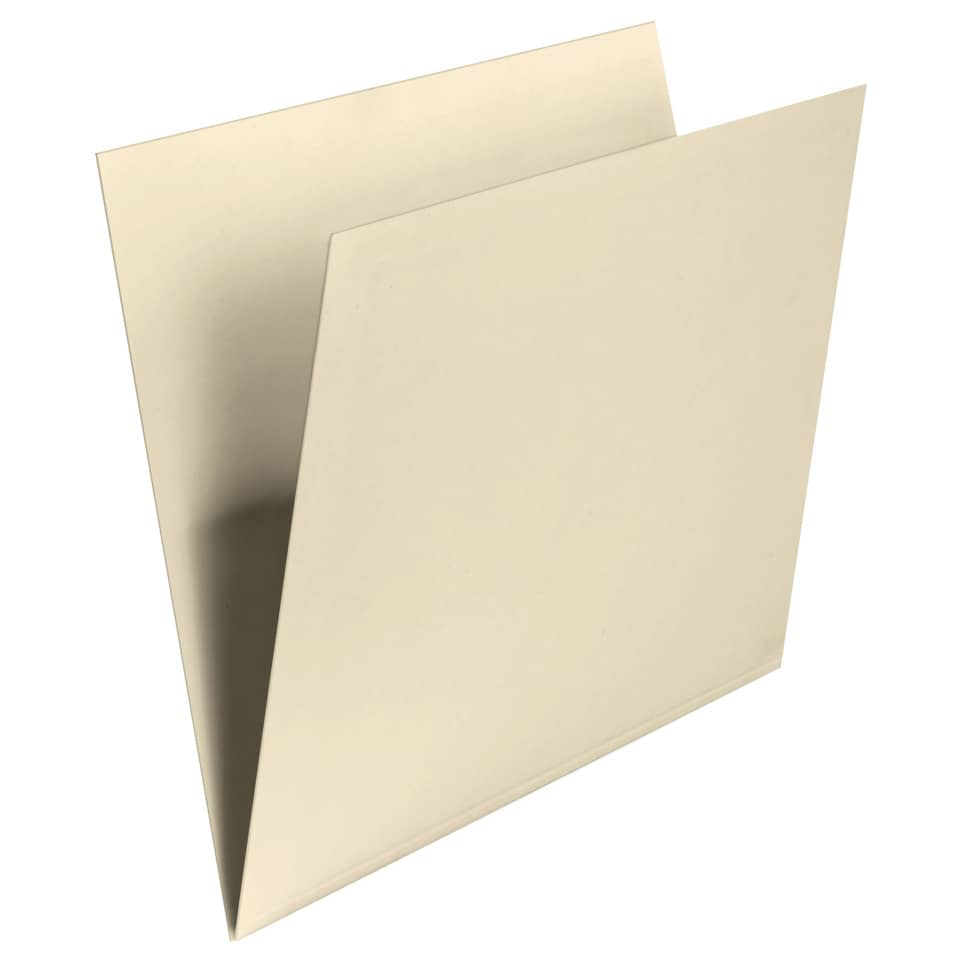 Kartenhülle, Kartenetui, Beige, Schrägfalz, Tasche