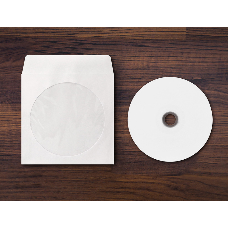 CD/DVD blank, Papierhülle, leere Scheibe, CD-Hülle, Scheibe leer